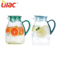 Sample 2 litre glass bloming tea/water jug